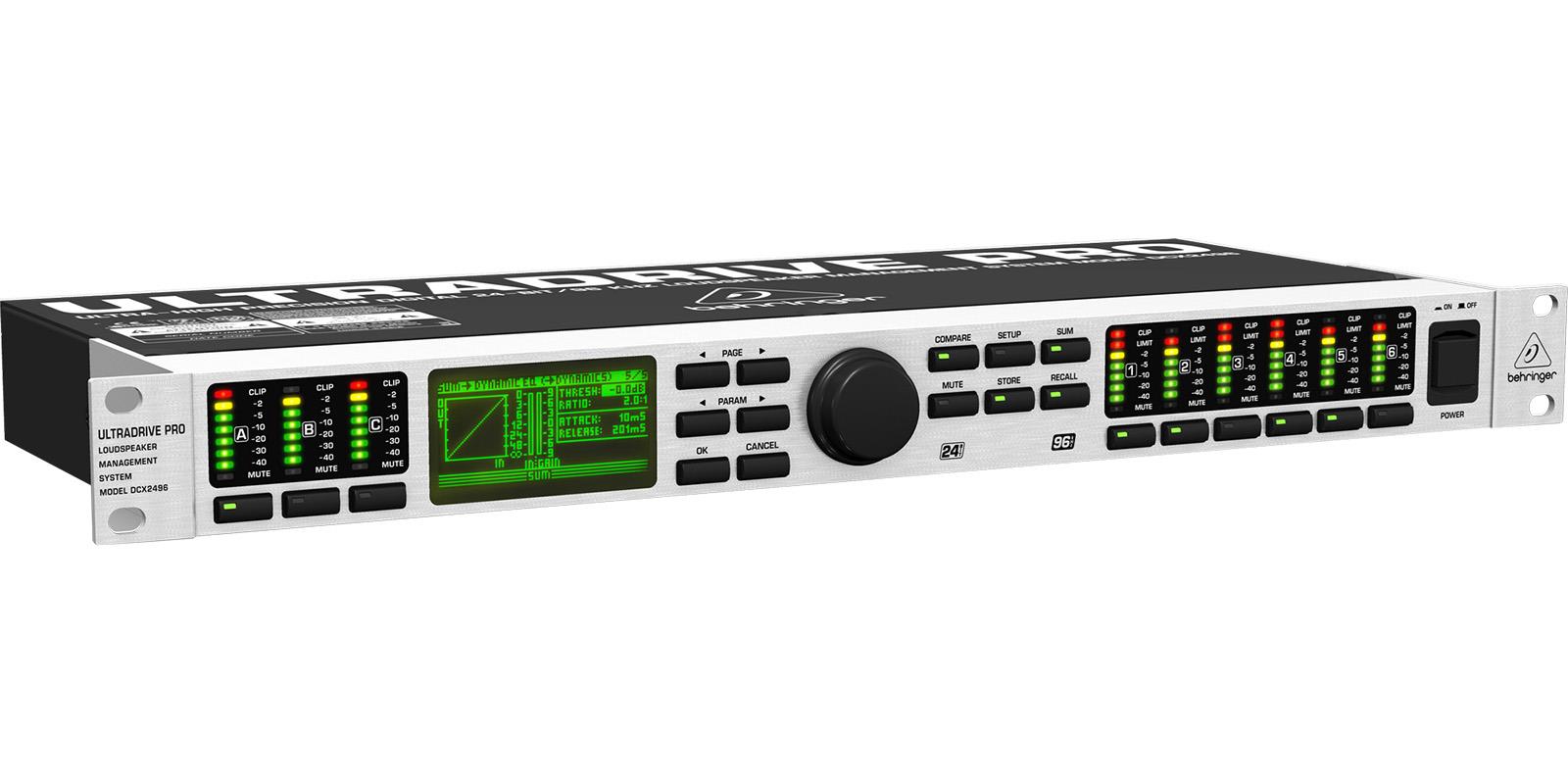 PROCESADOR BEHRINGER  MOD. DCX2496