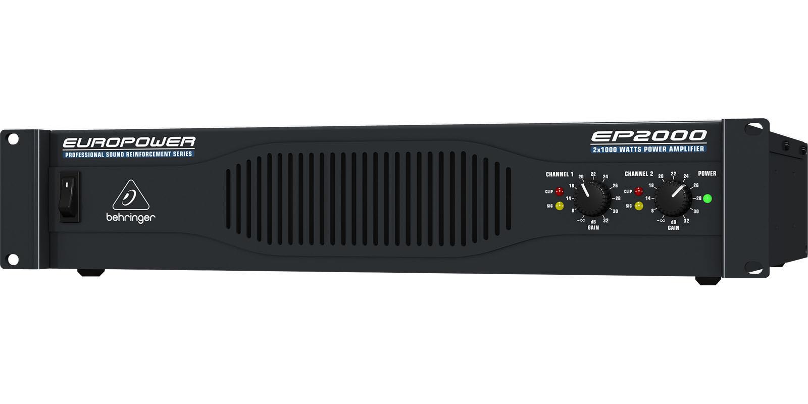 AMPLIFICADOR BEHRINGER PODER   EP2000