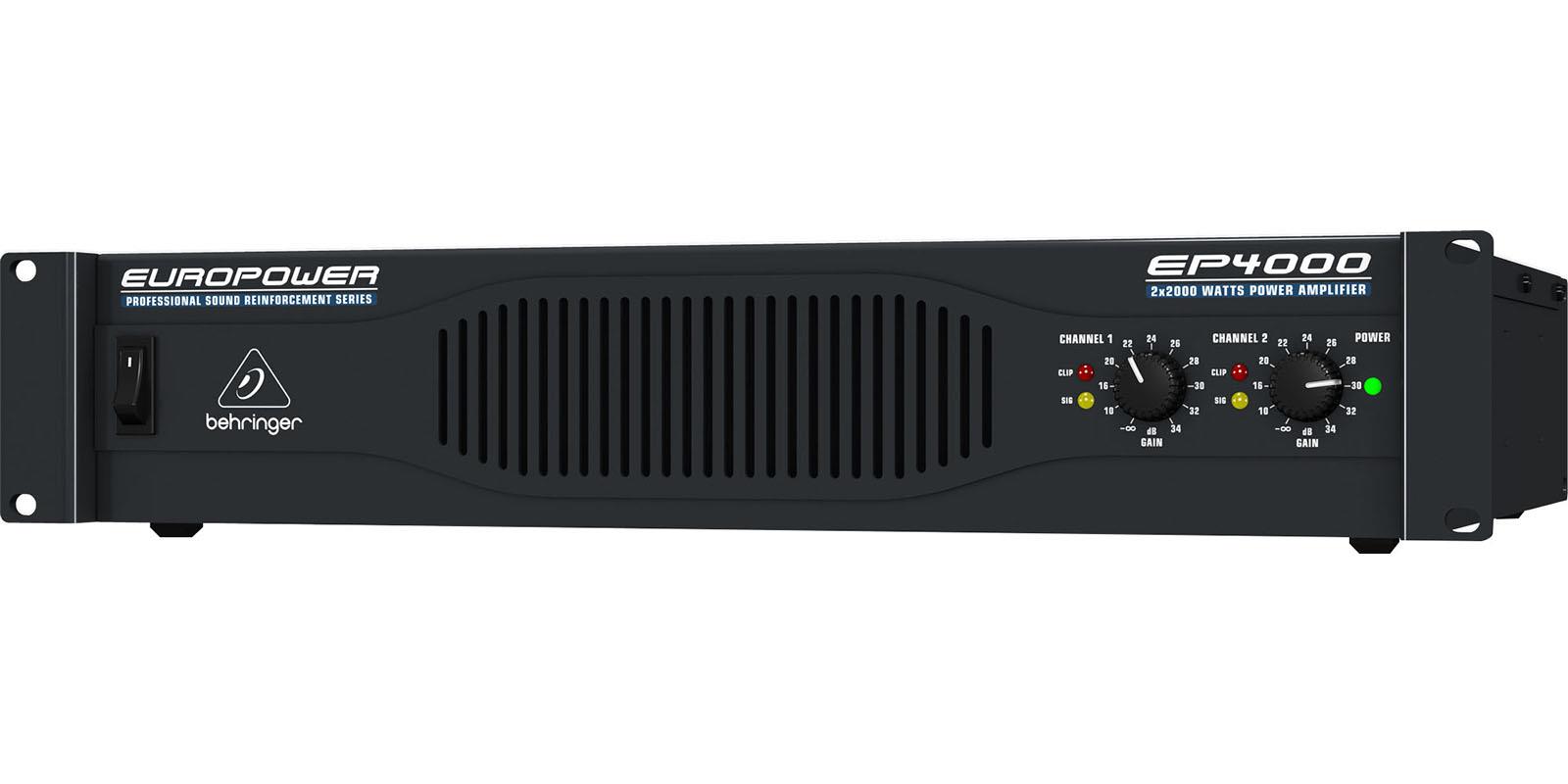 AMPLIFICADOR BEHRINGER PODER   EP4000