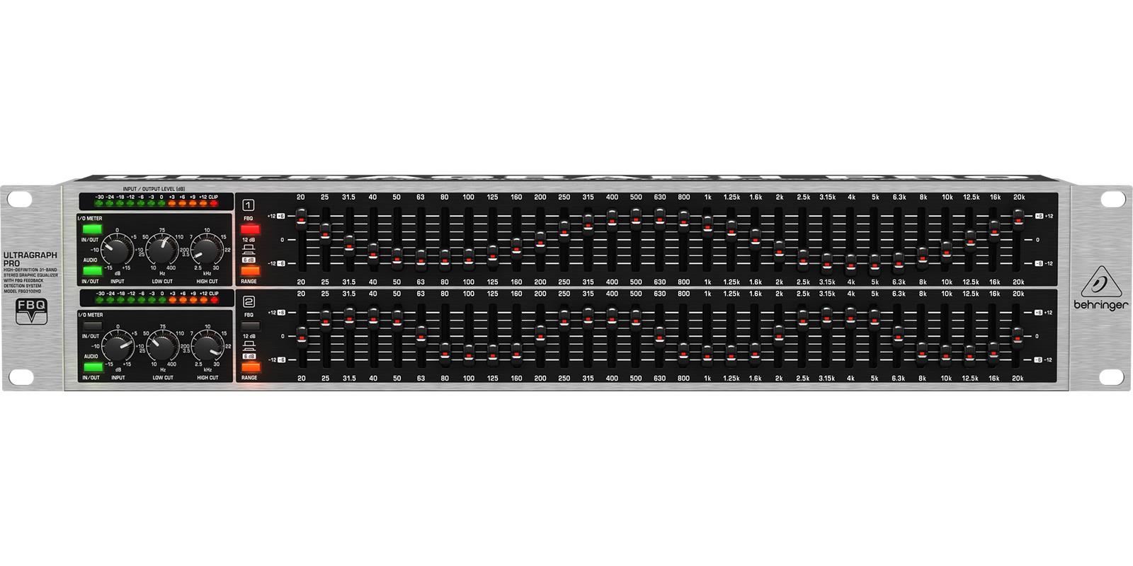 ECUALIZADOR BEHRINGER ESTEREO FBQ3102HD