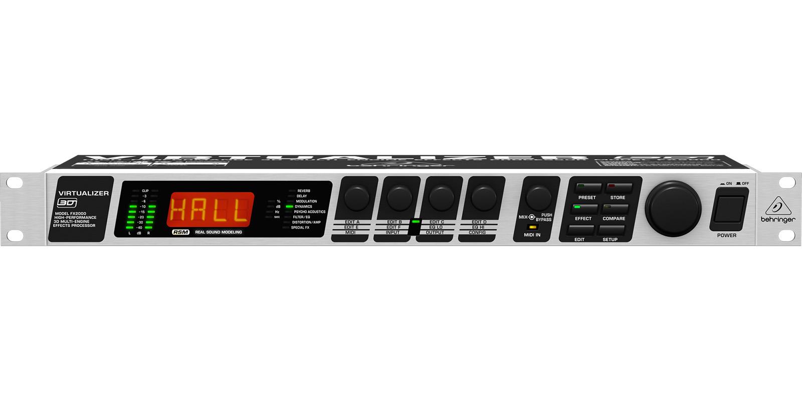 PROCESADOR BEHRINGER  MOD. FX-2000