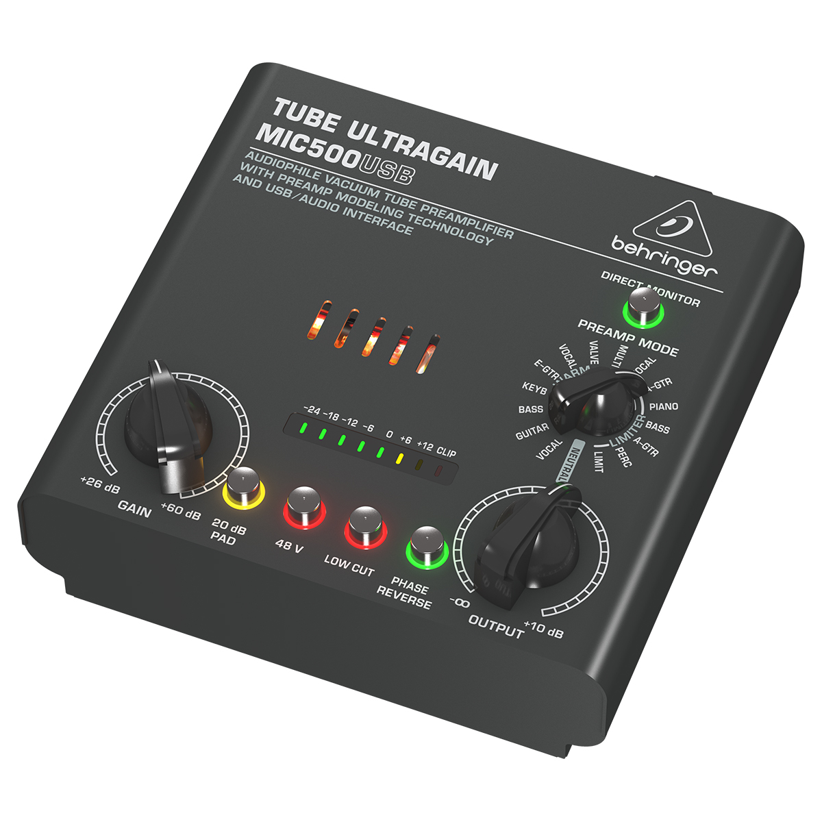 PREAMPLIFICADOR BEHRINGER MIC500USB