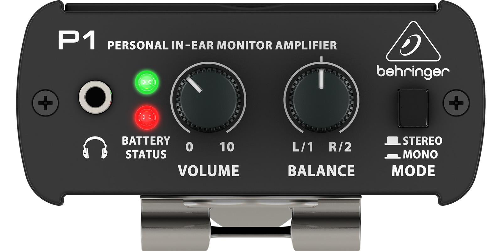 AMPLIFICADOR BEHRINGER P/AUDIF. P1