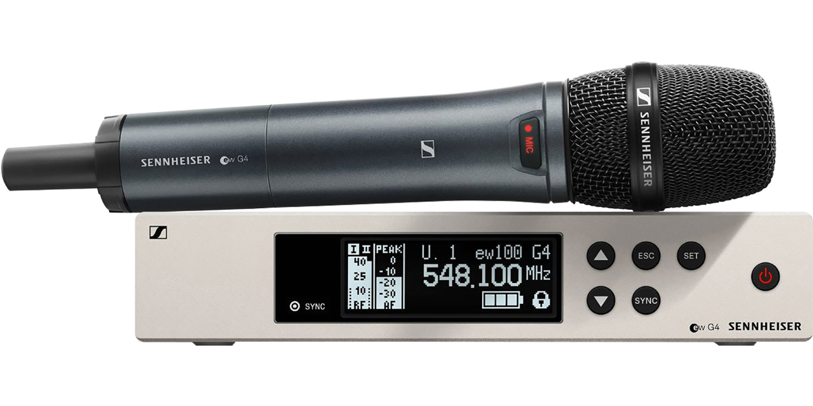 MICROFONO SENNHEISER INAL EW100 G4-935-S