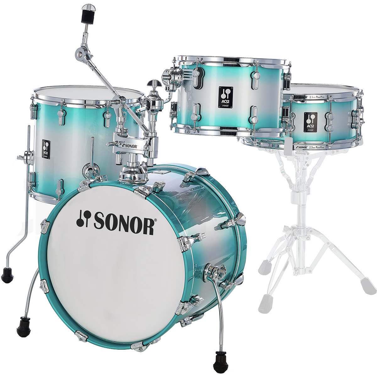 BATERIA SONOR S/STANDS MOD. AQ2 BOP SET