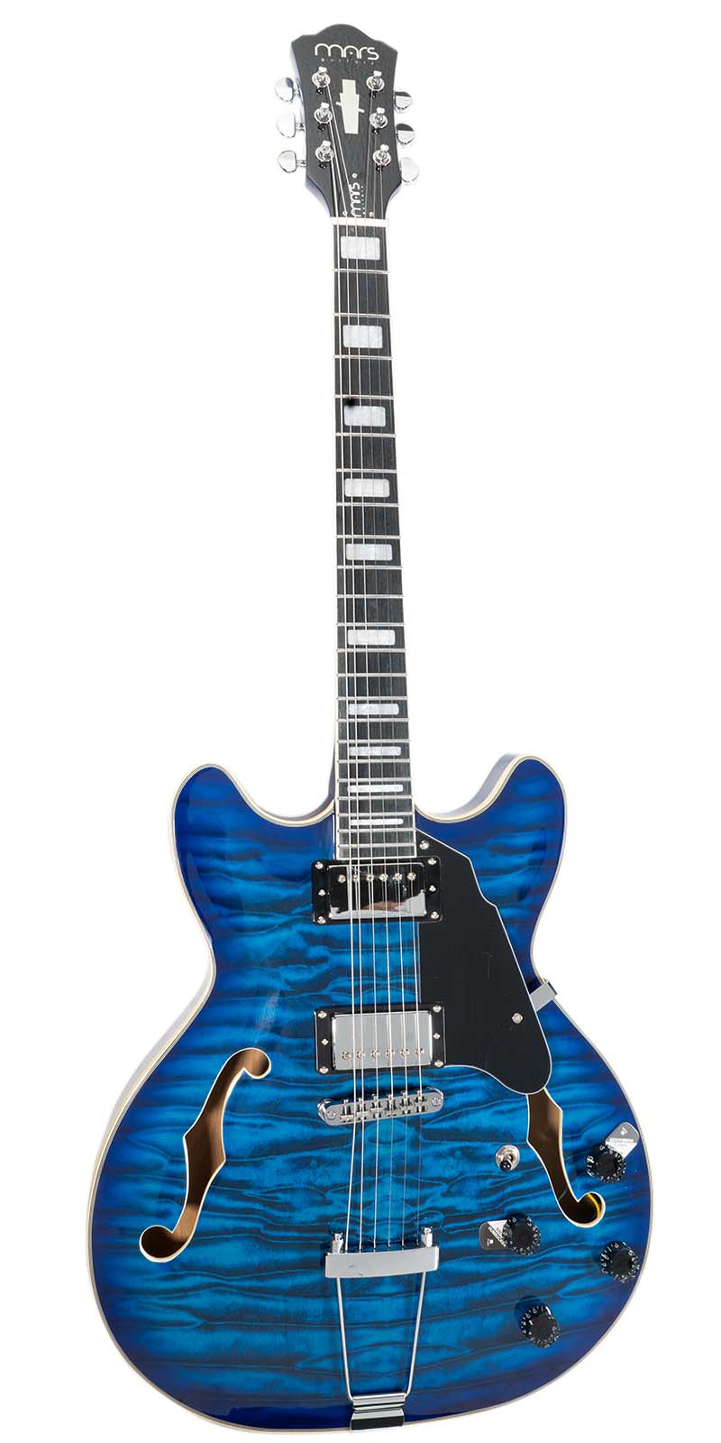 GUITARRA MARS ELECTRICA MOD. HOLLOWBODY 335 CUSTOM