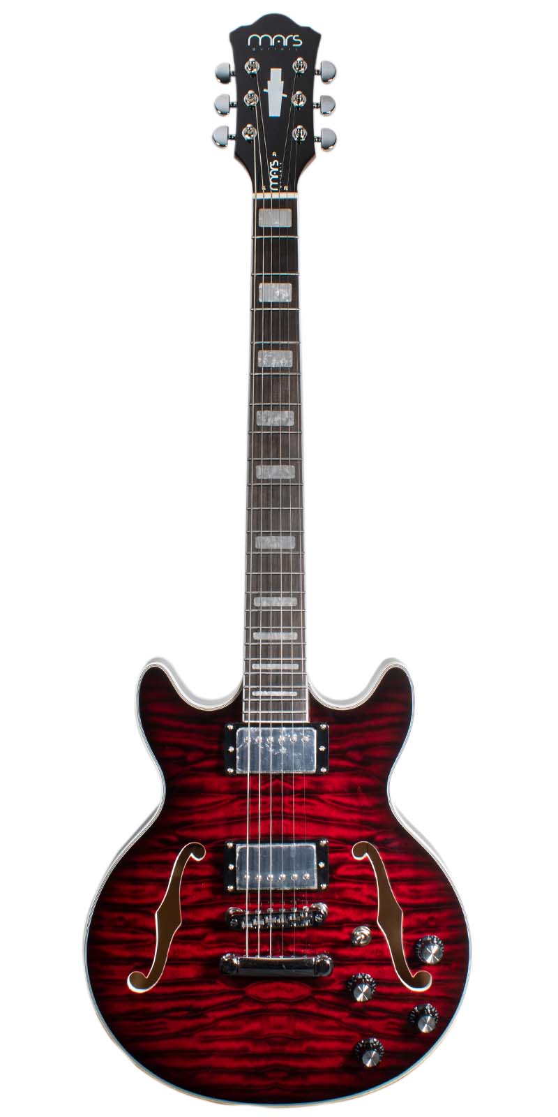 GUITARRA MARS ELECTRICA MOD. JAZZ SATIN