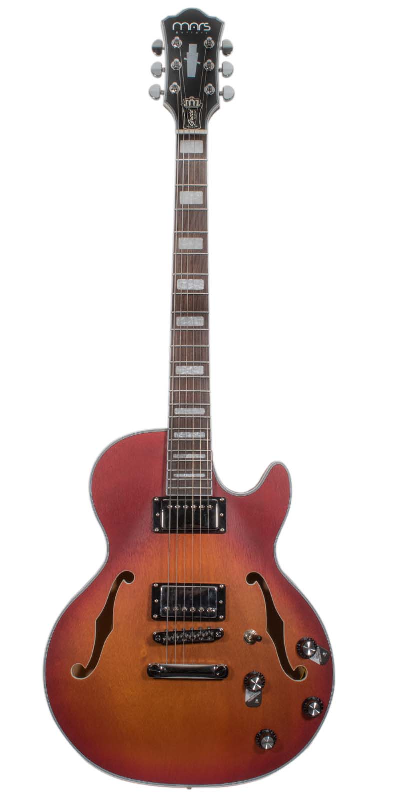 GUITARRA MARS ELECTRICA MOD. LP JAZZ SATIN