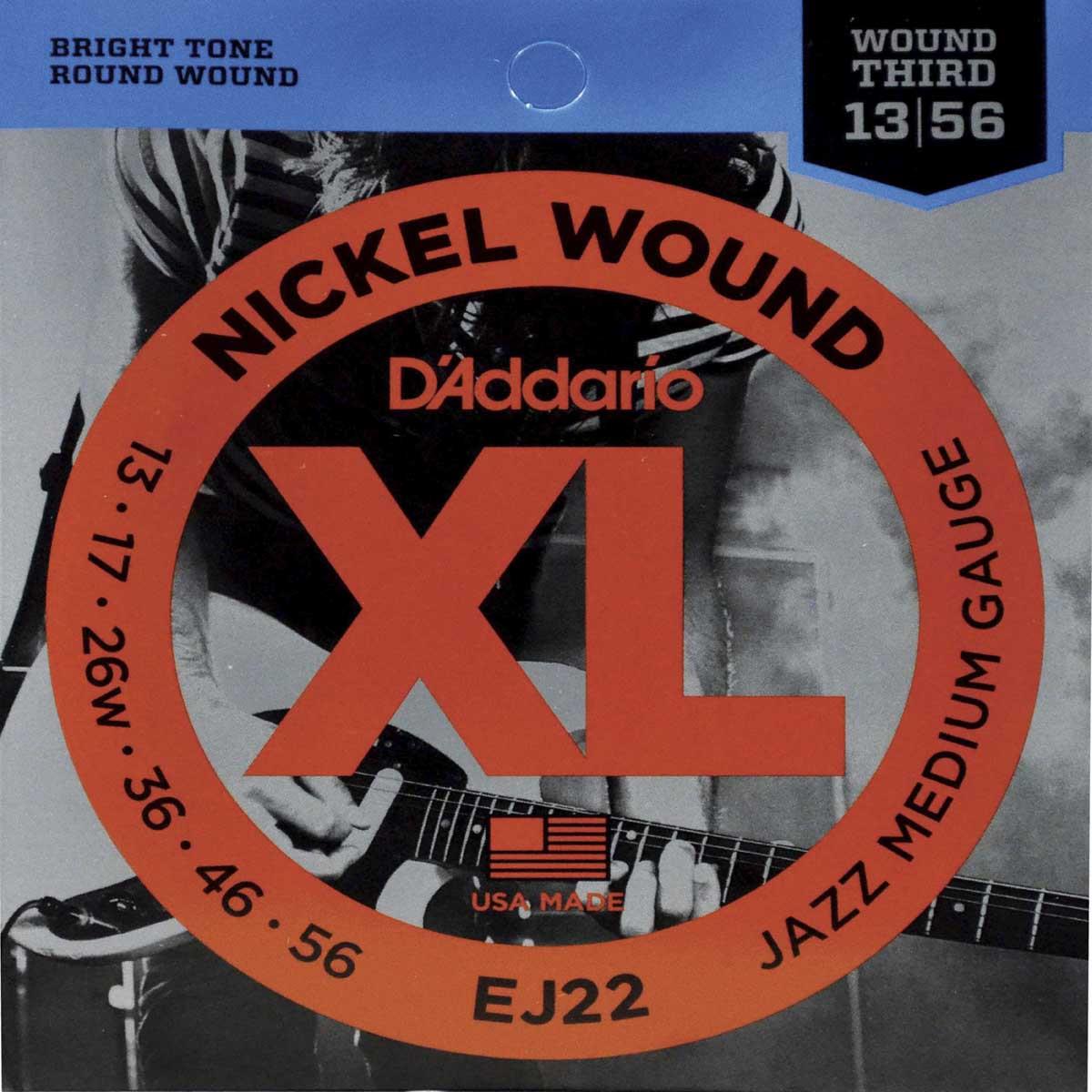 ENCORDADURA DADDARIO MOD. EJ-22