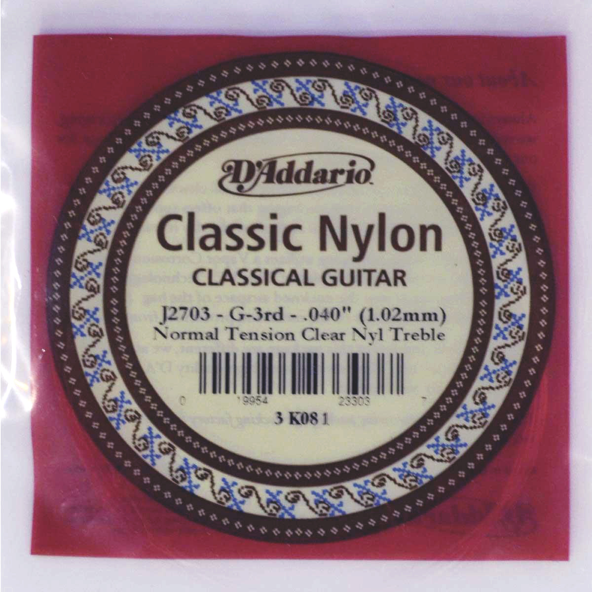 CUERDAS D ADDARIO MOD. J-2703