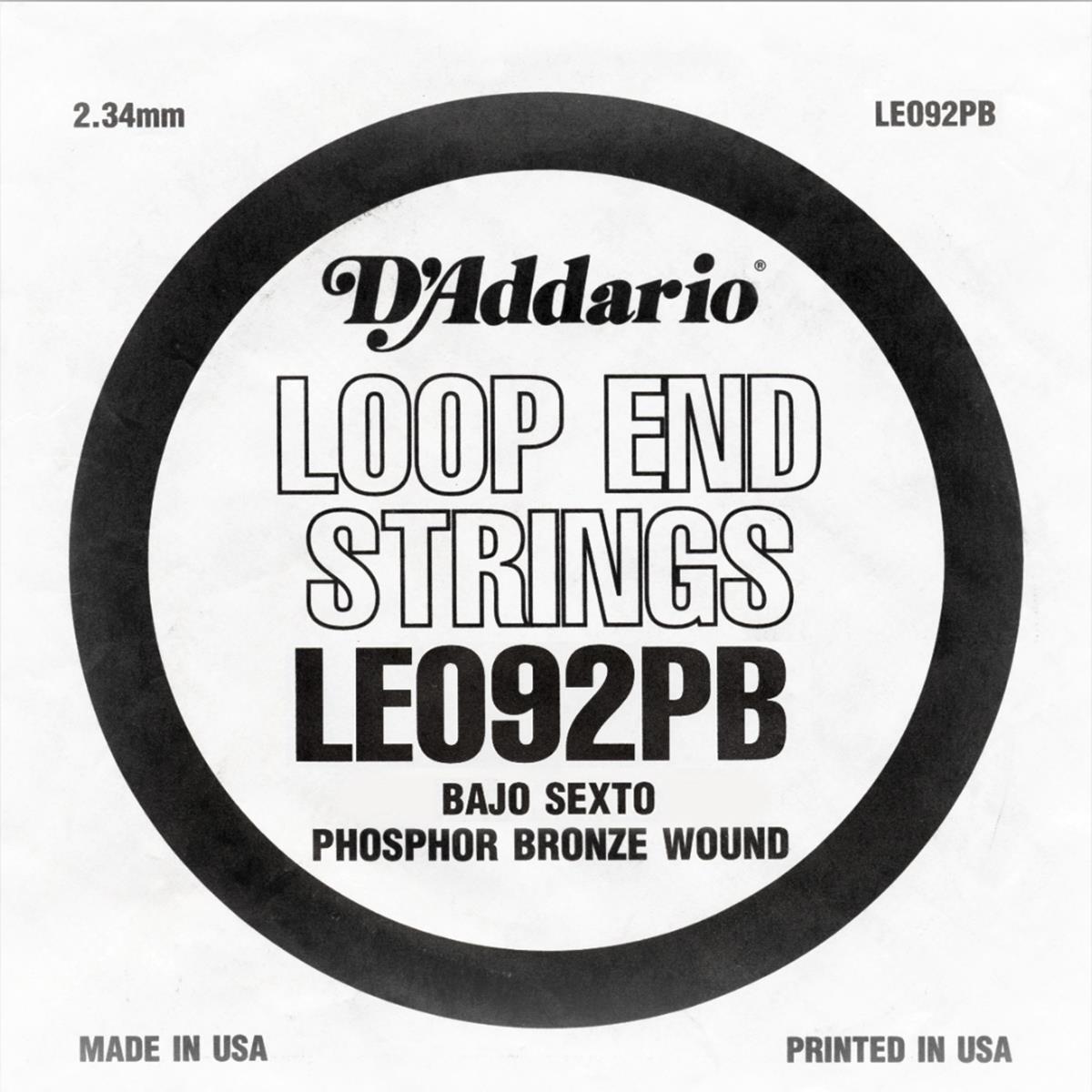 CUERDAS D ADDARIO MOD. LE092PB
