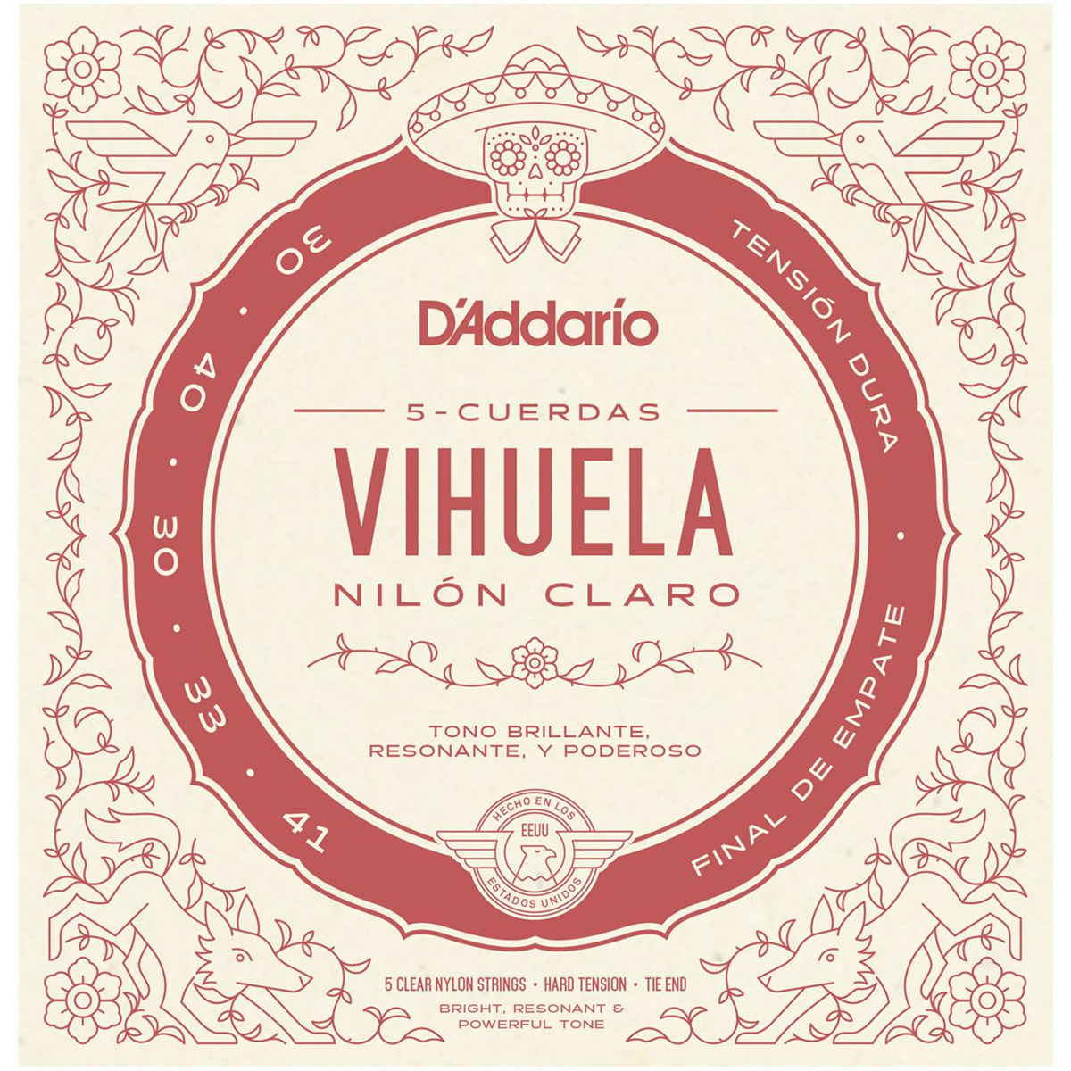 ENCORDADURA DADDARIO MOD. MV10H