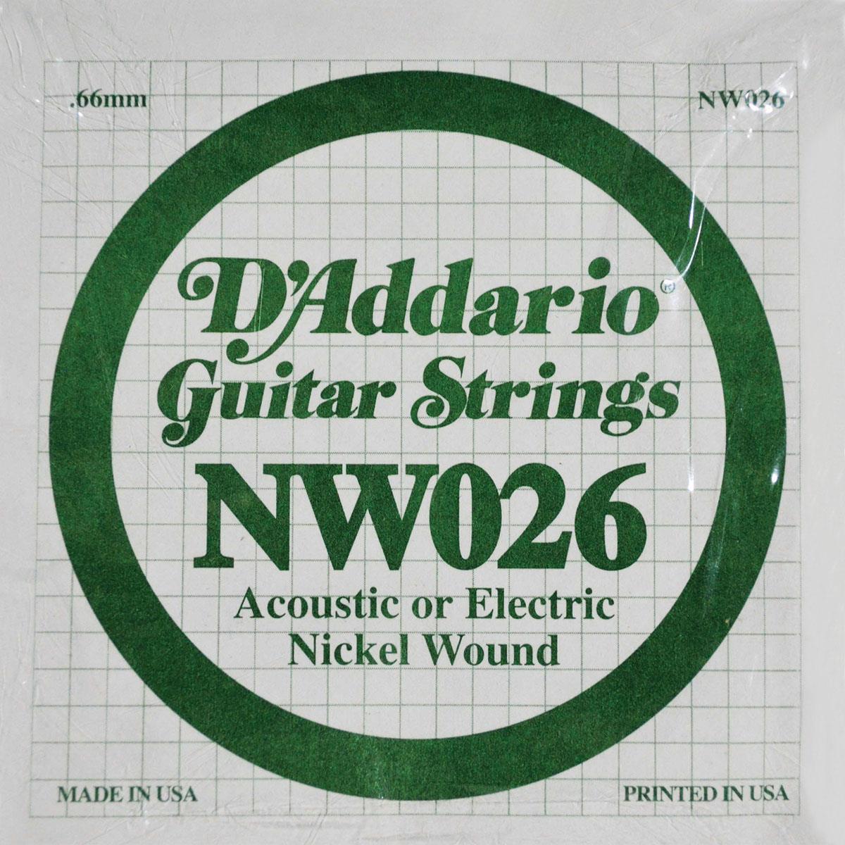 CUERDAS D ADDARIO MOD. NW-026
