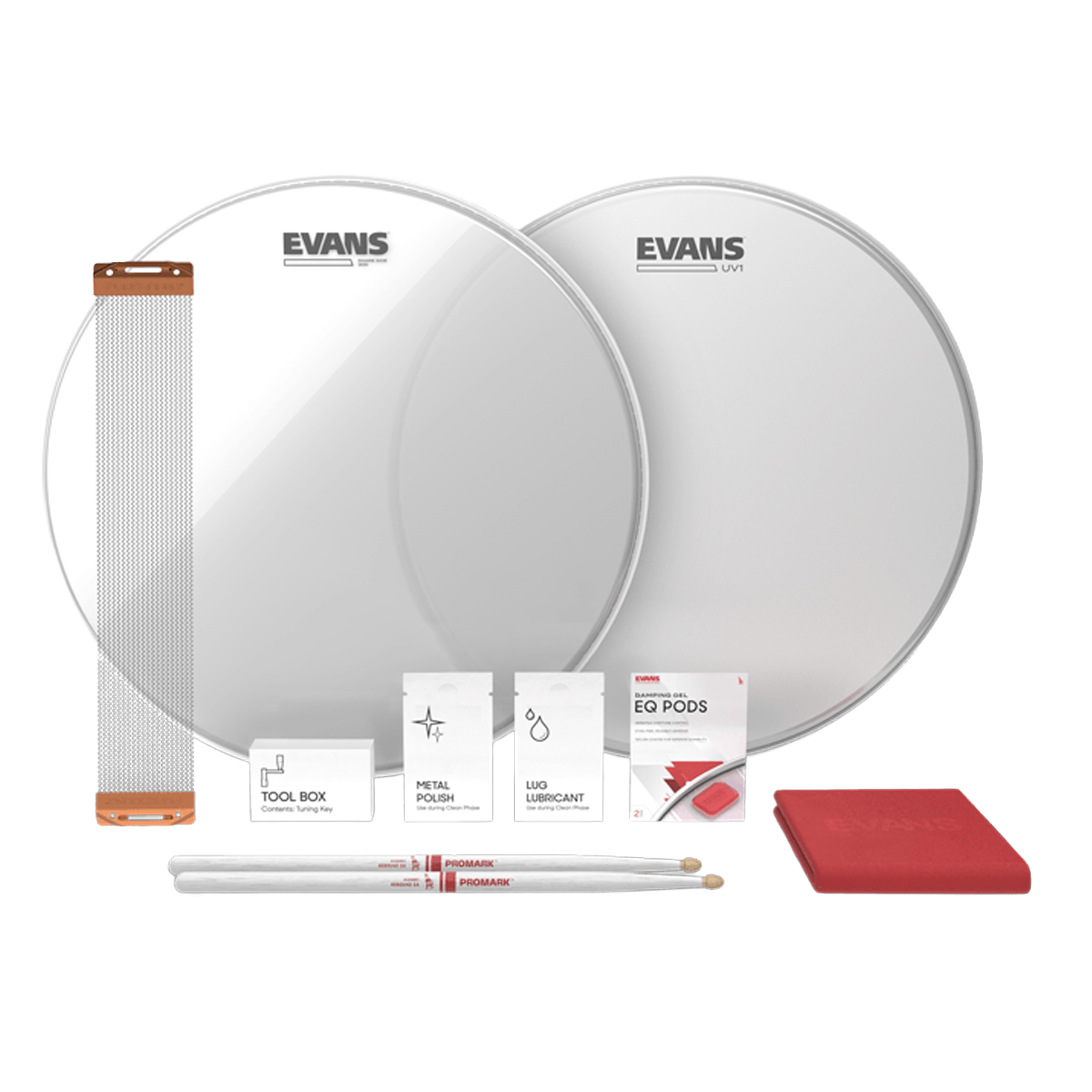 KIT PARCHE EVANS 13  MOD. ESTUK-13UV1-1