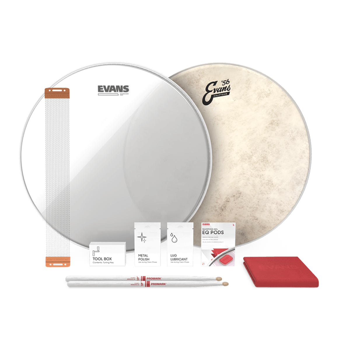 KIT PARCHE EVANS 14  MOD. ESTUK-14C7-1