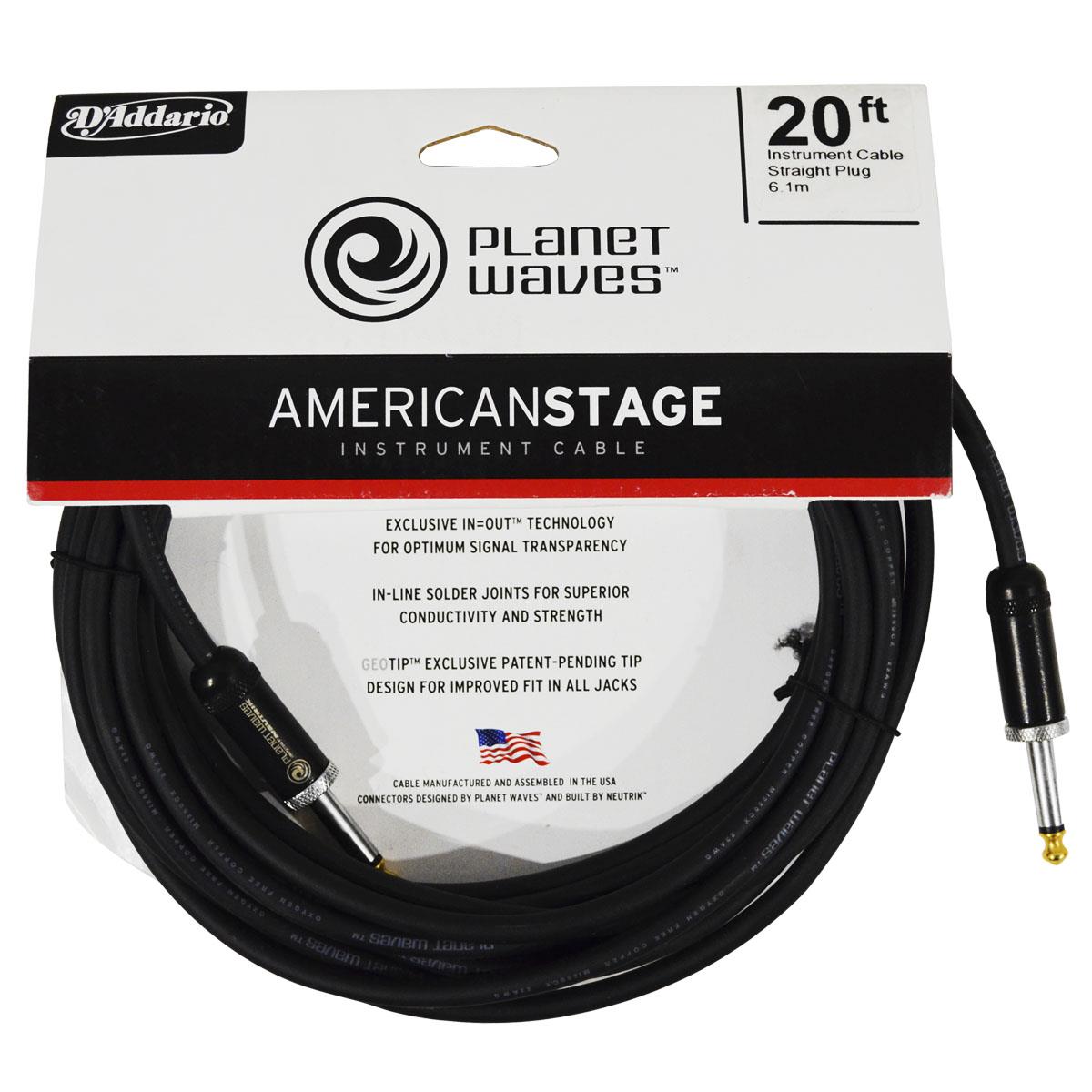 CABLE PLANET WAVE P/INST.   PW-AMSG-20