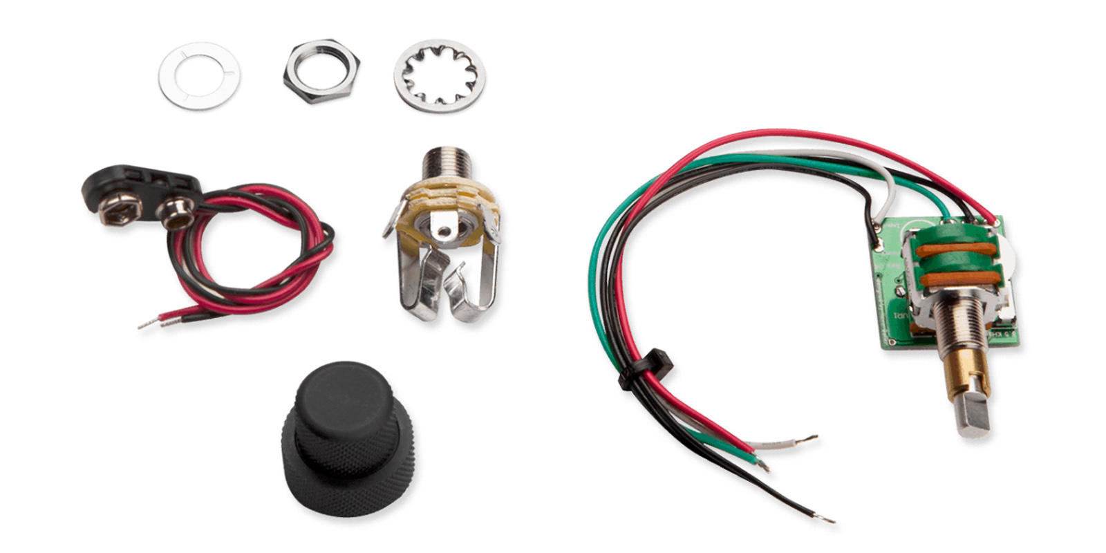 PREAMP SD ACTIVO BLACKOUT DE 2 BANDAS CONCENTRICO