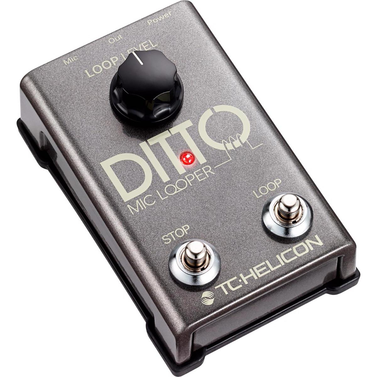 PEDAL T.C. P/MICROFONO DITTO MIC LOOPER